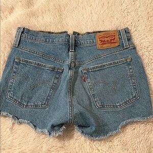 Levi's Light Blue Jean Shorts for Women